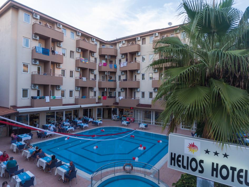 Helios Hotel シダ エクステリア 写真